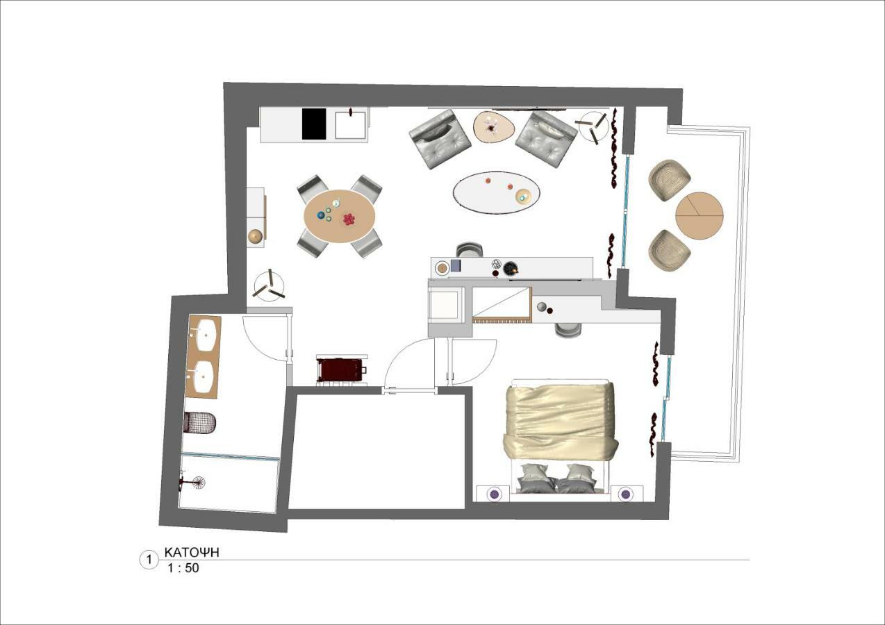 Sonia Center II Apartment Hersonissos  Bagian luar foto